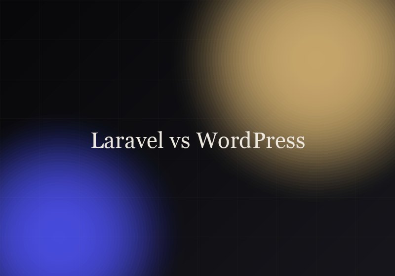 Laravel or WordPress? How I choose for clients in Nepal