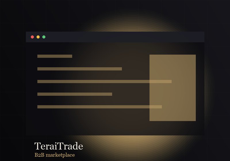 TeraiTrade — Nepal B2B Marketplace